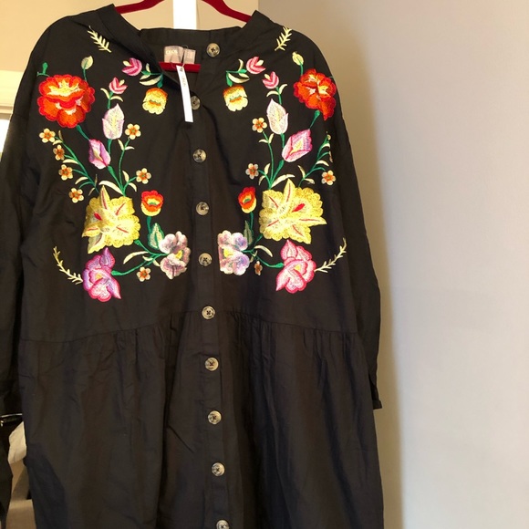 Floral Smock Dress - Picture 4 of 5